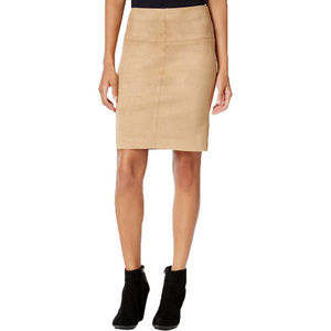 M Tan Kensie Skirt NWT